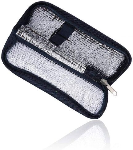 Brrnoo Insulin Cooler Travel Bag, Portable Insulin Travail Case - Insulin Cooler Bag, Insulin Cooling Case Insulated Organizer for Insulin Pens, Diabetic Supplies Organizer in Saudi Arabia