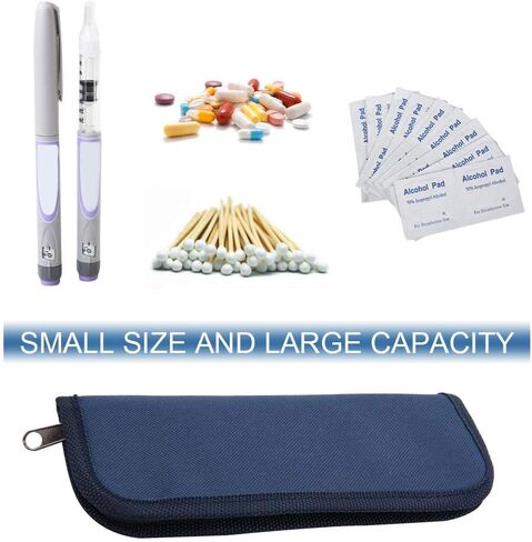 Brrnoo Insulin Cooler Travel Bag, Portable Insulin Travail Case - Insulin Cooler Bag, Insulin Cooling Case Insulated Organizer for Insulin Pens, Diabetic Supplies Organizer in Saudi Arabia