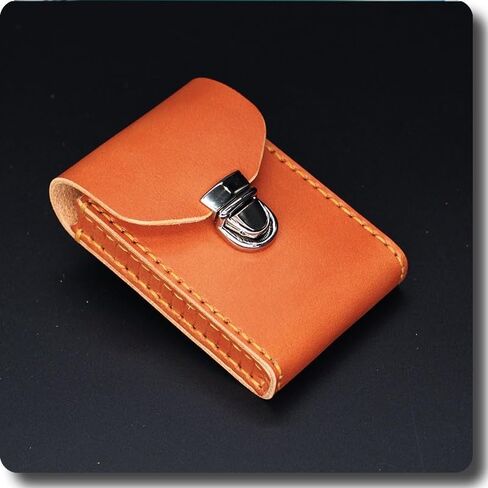 ZICCGA Premium Leather Bag Holstor for Dexcom G6 Receiver, Handmade Leather Case Holder with Belt Clip for Dexcom G7 Mobile Continuous Glucose Monitoring in Kuwait