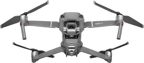 DJI Mavic 2 Zoom - Drone Quadcopter UAV with Smart Controller Optical Zoom Camera 3-Axis Gimbal 4K Video UAV 12MP 1/2.3" CMOS Sensor, up to 48mph, Gray in Saudi Arabia