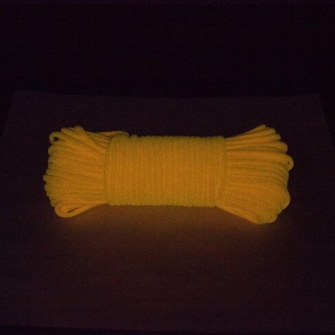 Glow in The Dark 550 Paracord (Orange) - 100 Feet - 21 Strand in Saudi Arabia