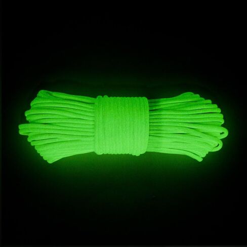 Glow in The Dark 550 Paracord (Orange) - 100 Feet - 21 Strand in Saudi Arabia