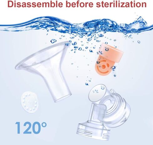 Maymom Breast Pump Kit Compatible with Medela Pump in Style Advanced Pump; 2xTwo-piece 19mm Breastshield, 2 Valve, 4 Membrane, 2 Replacement Tubing; Replacement Part for Medela Shield, Silicone Valve in Saudi Arabia