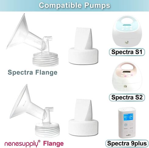 Nenesupply Duckbill Valves Compatible with Spectra Pump Parts Compatible with Spectra S2 S1 9 Plus Breast Pump Replace Spectra Valves and Spectra S2 Accessories in Saudi Arabia