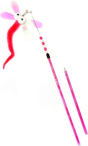 تشيوافا 3 عبوات 25 انش مزيج من الحشرات والقطط والقطط اليعسوب مع جرس تفاعلي، الوان متنوعة in Kuwait