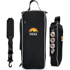 Vivax.Store Golf Cooler - Insulated Golf Cooler - Golf Accessory - Convienently Fits Most Golf Bags - Travel Drink Sling - 6 Can & 2 Bottle Capacity - Stays Cool for A Full Round - Softsided Cooler in Saudi Arabia