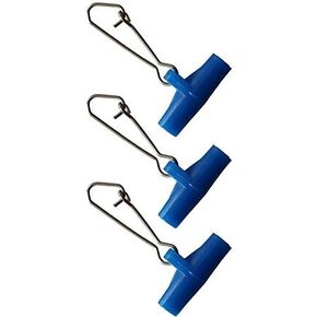 Laxygo Sinker Slide with Hooked Snap Fishing Line Connector 30-60pcs Fishing Accessories in Kuwait