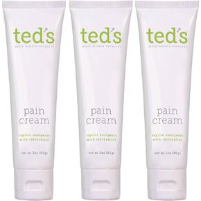 Ted's Brain Science Pain Cream with Resveratrol 3-Pack (3-Ounce Each) in Saudi Arabia
