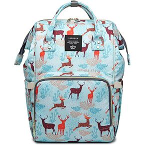 Diaper Bag Backpack for Mom Dad, Maternity Changing Bag Diaper Backpack with Stroller Straps(cactus print)