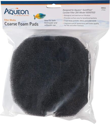 Aqueon QuietFlow Coarse Foam Pads, Small, Pack of 2 in Saudi Arabia