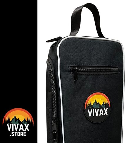 Vivax.Store Golf Cooler - Golf Accessory - Softsided Cooler - Leakproof Drink Sling - Convienently Fits Most Golf Bags - 6 Can & 2 Bottle Capacity - Stays Cool for A Full Round & More in Saudi Arabia