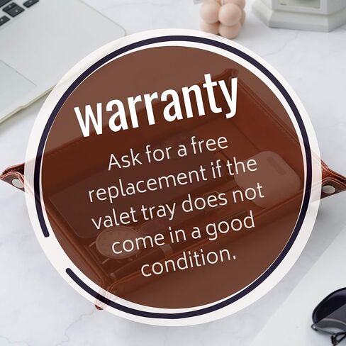 INNObeta Retirement Gifts for Men, Valet Tray, Desktop Storage Organizer PU Leather Bedside Tray Key Coin Holder for Papa, Perfect for Birthday, Christmas Father's Day - This Legend Has Retired in Kuwait