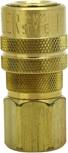 Milton 718 3/8" FNPT M Style Coupler in Saudi Arabia