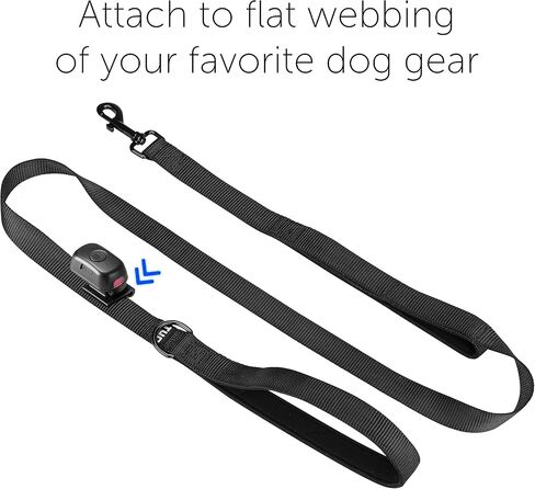 TUG Dog Light - مصباح يدوي للمشي يتصل بمقاود الكلاب والياقات والأحزمة | مصباح LED قابل لإعادة الشحن ومشرق للمشي ليلاً in Kuwait