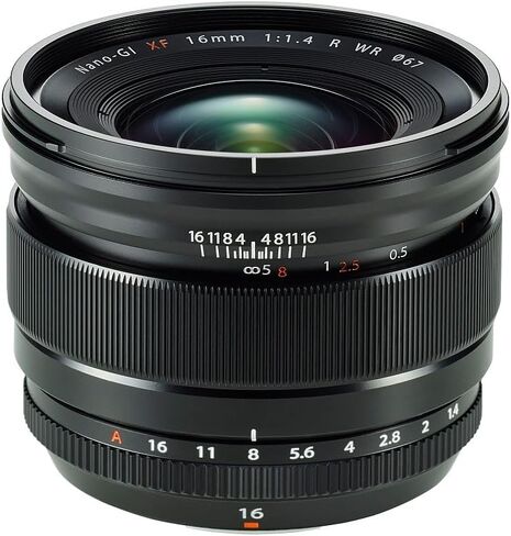 فوجي فيلم Fujinon XF16mmF2.8 R WR Schwarz أسود in Saudi Arabia