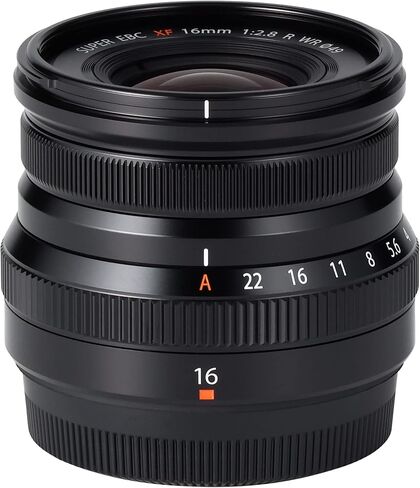 Fujinon XF16mm F2.8 R Weather Resistant Lens, Black in Kuwait
