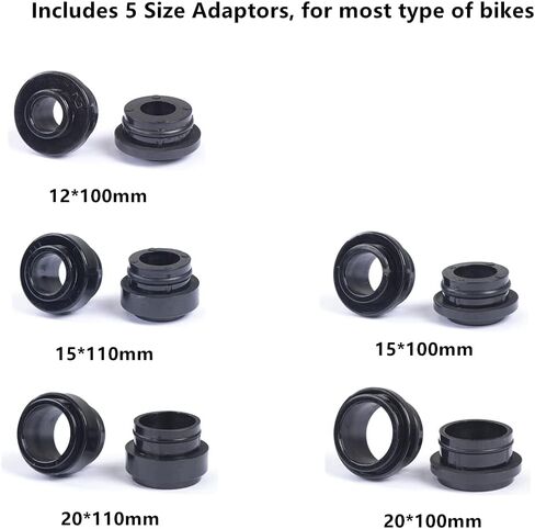 IMT حامل الدراجة لسقف السيارة، كوب شفاط المكنسة الكهربائية حامل دراجة رف سقف سبائك الألومنيوم مع 5 محولات لمعظم الدراجات in Kuwait