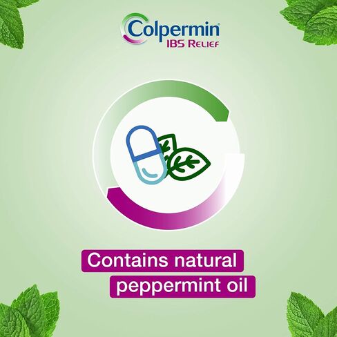Colpermin Peppermint Oil Capsules 20 Capsules for Irritable Bowel Syndrome in Saudi Arabia