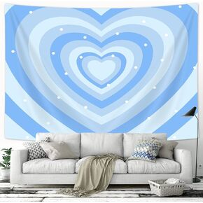 Drgilau Cute Pink Aesthetic Tapestry For Girl Bedroom, Pink Heart Shaped 2000s Hippie Wall Decor Tapestries, Tapestry Wall Hanging for Home College Dorm Living Room, Woman Teen Girls Room Art in Kuwait