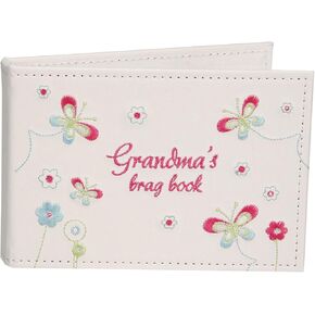 كتاب Grandma's Brag Book - حقيبة يد صغيرة للجيب 10 سم × 15 سم البوم صور - جوليانا Flowers & Butterfly in Kuwait