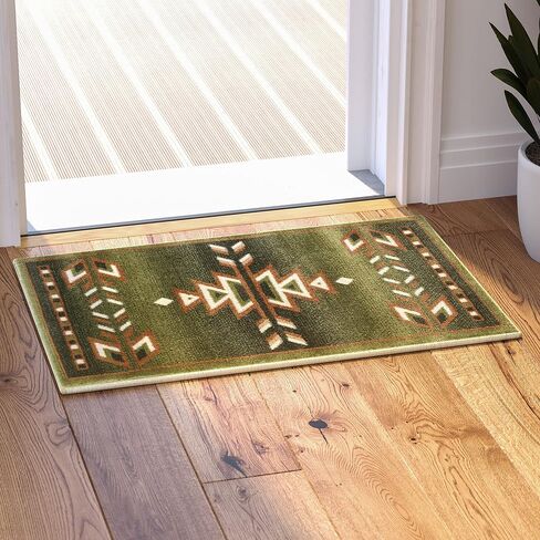 سجاد Masada Masada Rugs مقاس 2 × 7 بوصات منطقة جنوب غرب أمريكا الأصلية باللون البني والأسود والبيج والعاجي in Kuwait