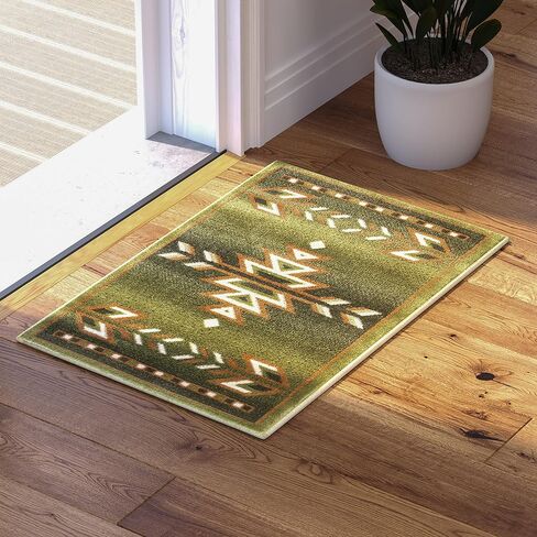 سجاد Masada Masada Rugs مقاس 2 × 7 بوصات منطقة جنوب غرب أمريكا الأصلية باللون البني والأسود والبيج والعاجي in Kuwait