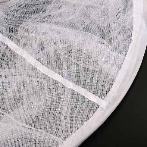 Toyvian سرير كانوبي صافي مع توهج في الظلام النجوم، شبكة سميكة معلقة السرير مظلة سهلة التركيب شبكة للمنزل غرفة الأطفال (أبيض) in Kuwait