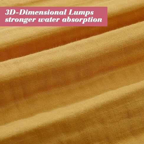 SmoothNovelty 10 Pcs Unisex Muslin Burp Cloths Cotton Baby Wash Cloth Face Absorbent Baby Towels for Newborn Bath Muslin Washcloths Baby Burping Diapers for Infants Kids Girls Boys, 10 Colors in Kuwait