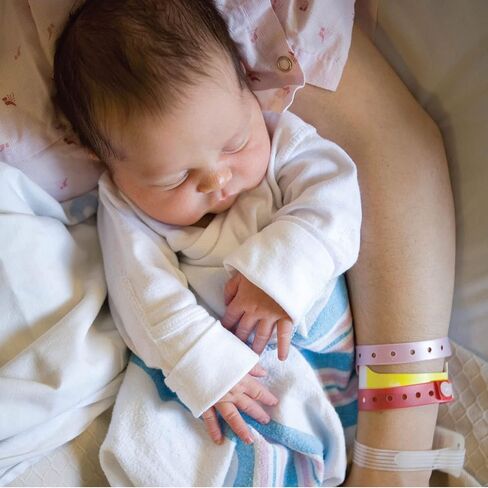 بطانية أطفال مخططة من ميدلاين، تصميم كلاسيكي، 100% قطن، ناعمة، محبوبة، قماط، 91.44 سم × 91.44 سم، عدد 3 in Kuwait