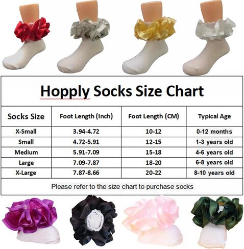 3D Three-dimensional Ruffled Lace Cotton Socks,Cute Double Big Lace Dress Princess Socks for Girls in Kuwait