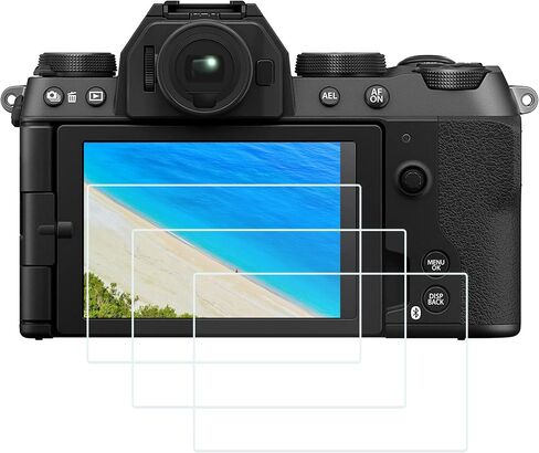 واقي شاشة PCTC X-S10 لـ Fujifilm X-S10 X-T30 X-T20 X-T10 X-F10 X-E3 X-T100 X-A1 X-A2 X-M1 【ليس لكاميرا X-S20】، 0.3 مم 9H شاشة زجاجية مقواة فائقة الوضوح ومضادة للخدش (3 عبوات) in Saudi Arabia