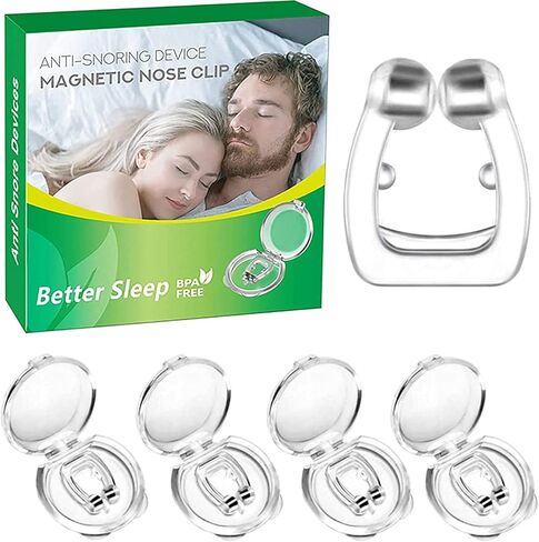 محلول الدكتور ناسوس للشخير - إيقاف الشخير، أجهزة مكافحة الشخير، شرائط الأنف، توفر حل فعال للشخير، أفضل أنف مريح لوقف الشخير، (4 قطع) in Kuwait