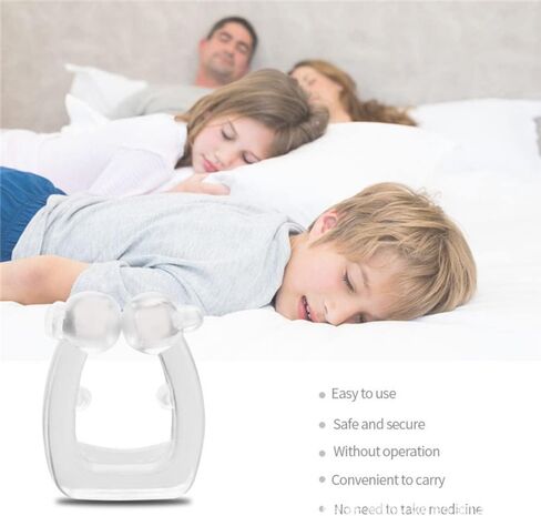 محلول الدكتور ناسوس للشخير - إيقاف الشخير، أجهزة مكافحة الشخير، شرائط الأنف، توفر حل فعال للشخير، أفضل أنف مريح لوقف الشخير، (4 قطع) in Kuwait