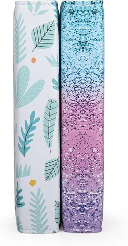 فيلام البوم صور بـ3 حلقات مع سحاب اغلاق للصور الافقية مقاس 4 × 6، غطاء ناعم بنمط صبار كرتوني، سعة 200 in Kuwait