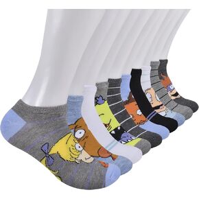 Rugrats Women's No Show Socks