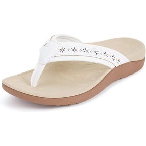 Joomra Women's Flip Flops Arch Support Orthotic Thong Sandals in Saudi Arabia