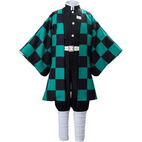 Kanao Tsuyuri Cosplay Costume Cloak Outfit Halloween Party Uniform Robe Cape Dress for Kids Girls in Saudi Arabia