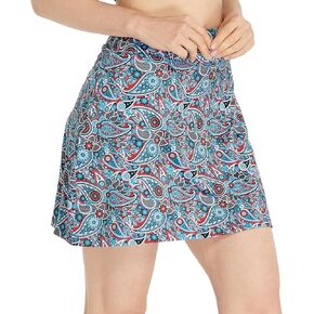 HonourSex Women Golf Skirts with Pockets Tennis Skirts with Shorts Skorts Activewear Hiking Workout