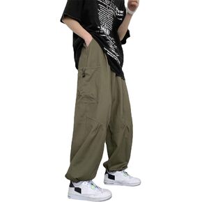 Mens Cargo Work Pants Relaxed Fit Baggy Sweatpants Pants with Pockets Casual Streetwear Y2K
