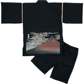 Edoten Japan Cool Summer 100% Cotton Jimbe Original Printing Mens in Saudi Arabia