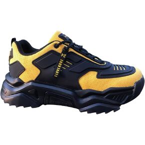 DAVESHOES Mamba 24 Mens Wide Walking Shoes Height Increasing Luxury Mech Sneakers with Latex Insoles Mens Platform Shoes Hiptop Black Running Sport Shoes Male in Saudi Arabia