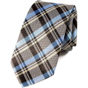 Spring Notion Men's Tartan Plaid Woven Necktie in Kuwait