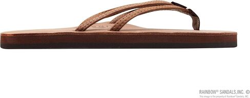 Rainbow Sandals Ladies The Sand Piper Luxury Leather - Single Layer Arch w/Double Narrow 1/3" Strap in Saudi Arabia