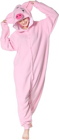 WOTOGOLD Animal Cosplay Costume Pig Unisex Adult Pajamas in Saudi Arabia