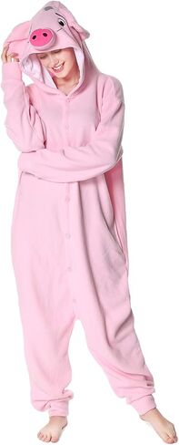 WOTOGOLD Animal Cosplay Costume Pig Unisex Adult Pajamas in Saudi Arabia