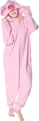 WOTOGOLD Animal Cosplay Costume Pig Unisex Adult Pajamas in Saudi Arabia