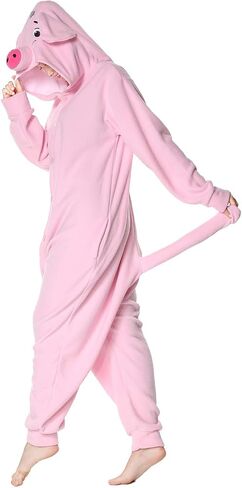 WOTOGOLD Animal Cosplay Costume Pig Unisex Adult Pajamas in Saudi Arabia