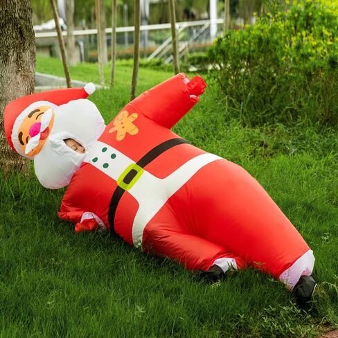 PreuveDe ديناصور قابل للنفخ زي الكبار واقعية T-Rex تفجير البدلة دينو اللباس لحفلات الأطفال والهالوين (ديناصور-Y) in Kuwait