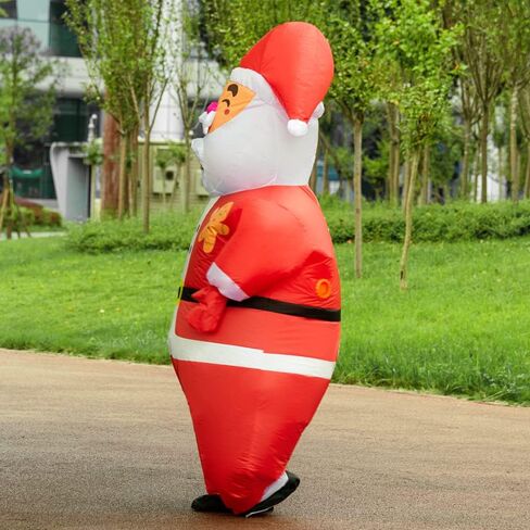 PreuveDe ديناصور قابل للنفخ زي الكبار واقعية T-Rex تفجير البدلة دينو اللباس لحفلات الأطفال والهالوين (ديناصور-Y) in Kuwait