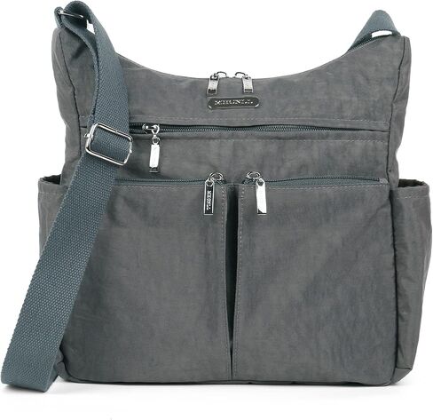 MHCNLL Anti Theft Crossbody Purse RFID Women Nylon Waterproof Lightweight Shoulder Bag in Saudi Arabia